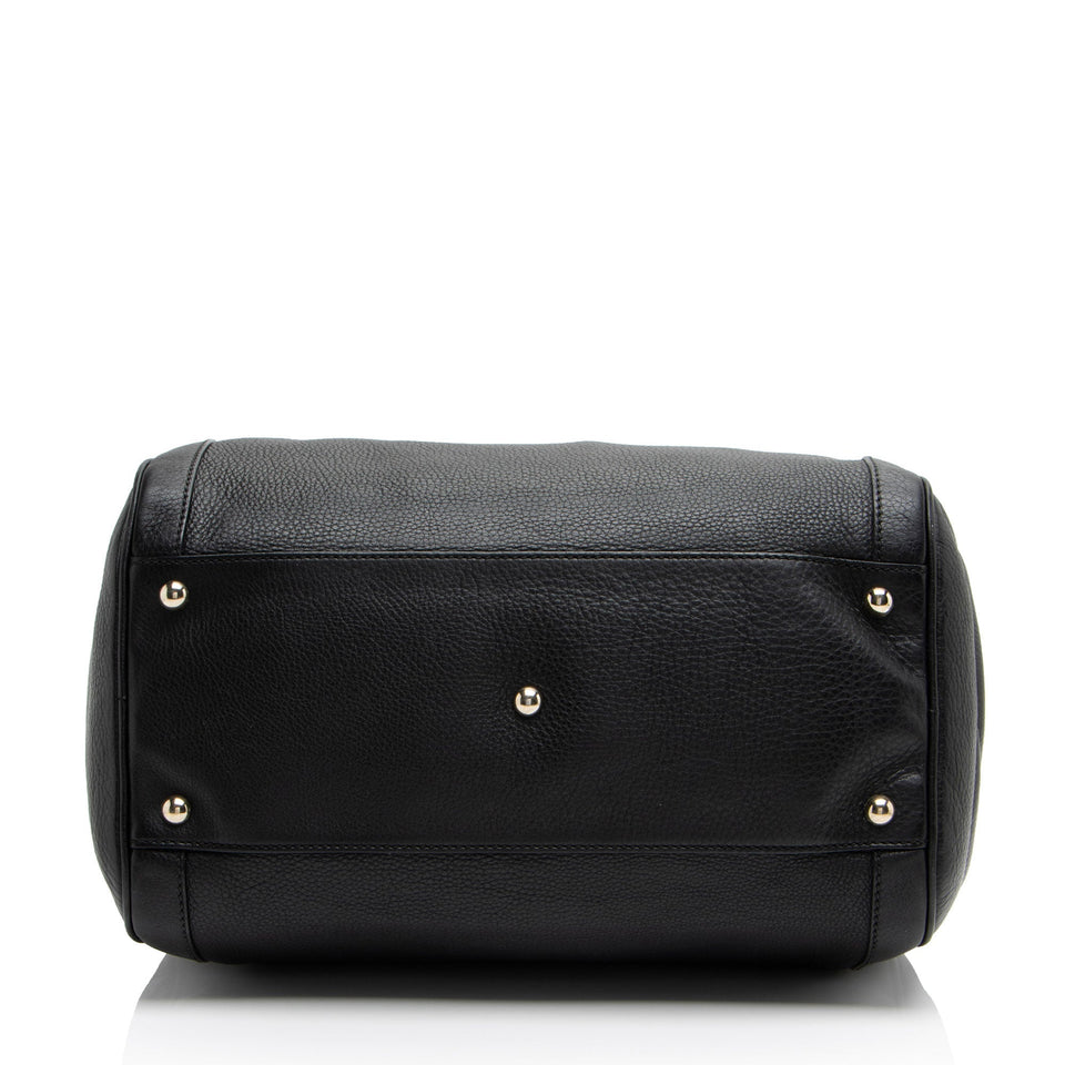 Gucci Leather Soho Medium Boston Bag