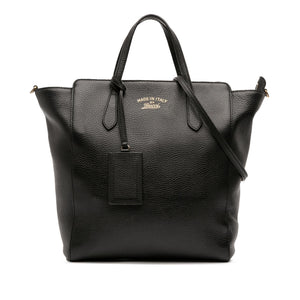 Gucci Leather Swing Convertible Tote