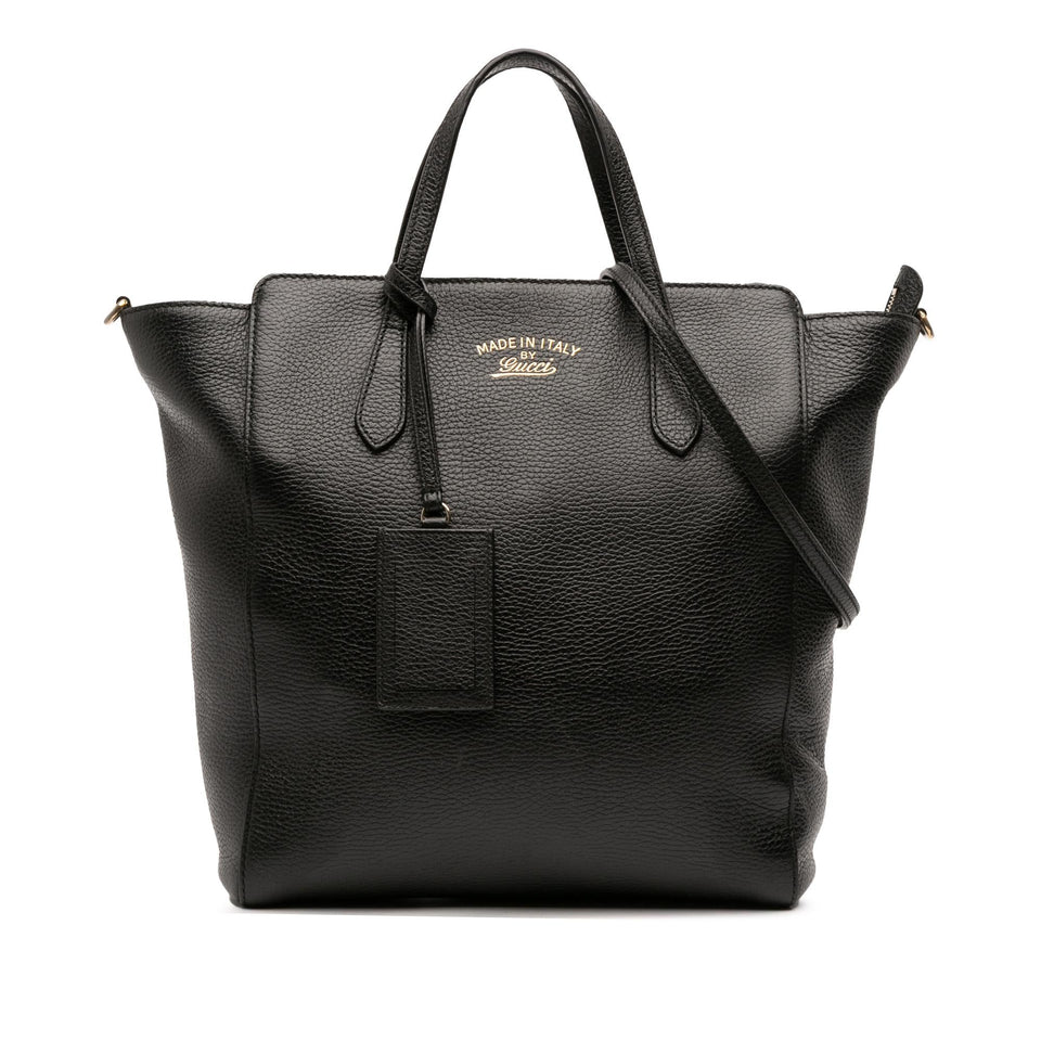Gucci Leather Swing Convertible Tote