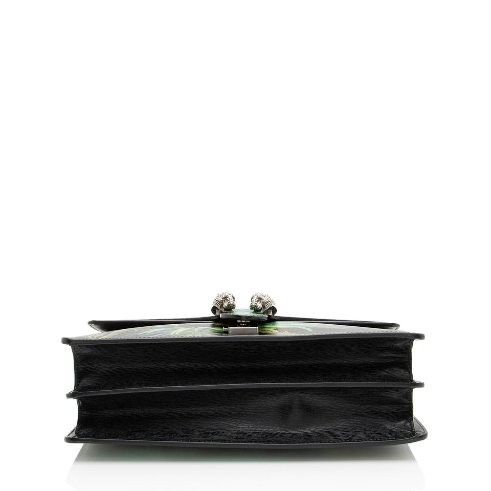 Gucci Leather Tropical Dionysus Large Shoulder Bag