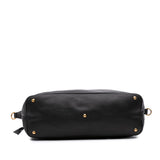 Gucci Leather Twill Satchel