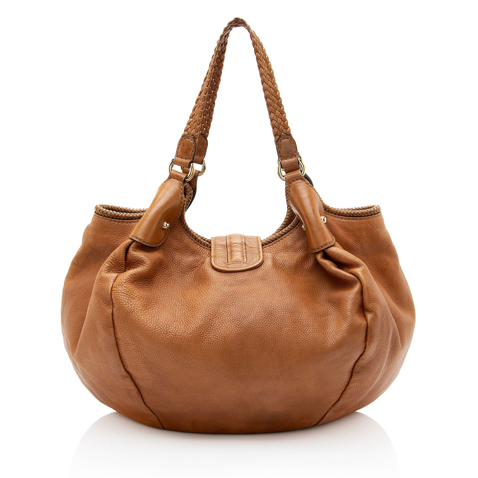 Gucci Vintage Leather Marrakech Medium Shoulder Bag