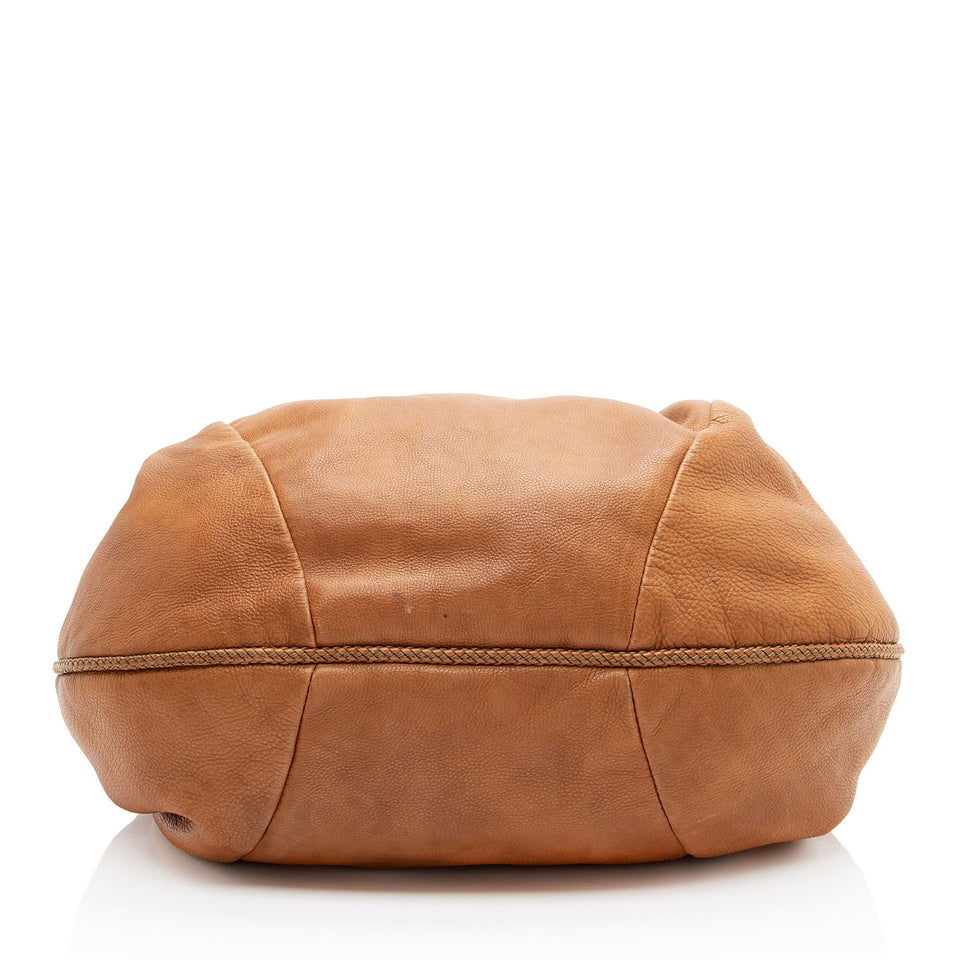 Gucci Vintage Leather Marrakech Medium Shoulder Bag