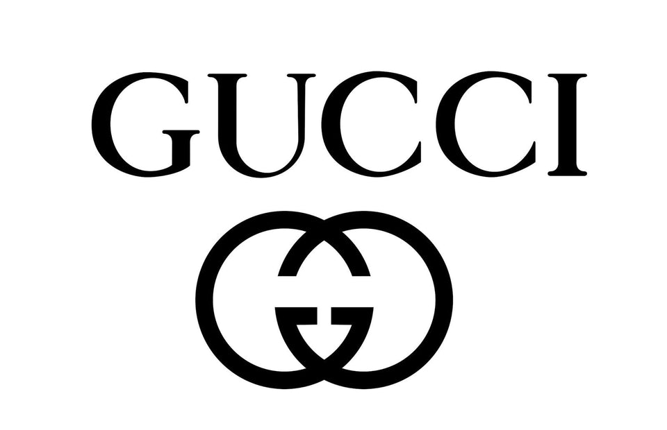 Gucci Sterling Silver Interlocking Stud Earrings
