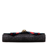 Gucci Lurex Brocade Animalier Broadway Clutch