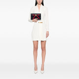 Gucci Lurex Brocade Animalier Broadway Clutch