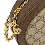 Gucci MINI OPHIDIA GG SUPREME ROUND BAG