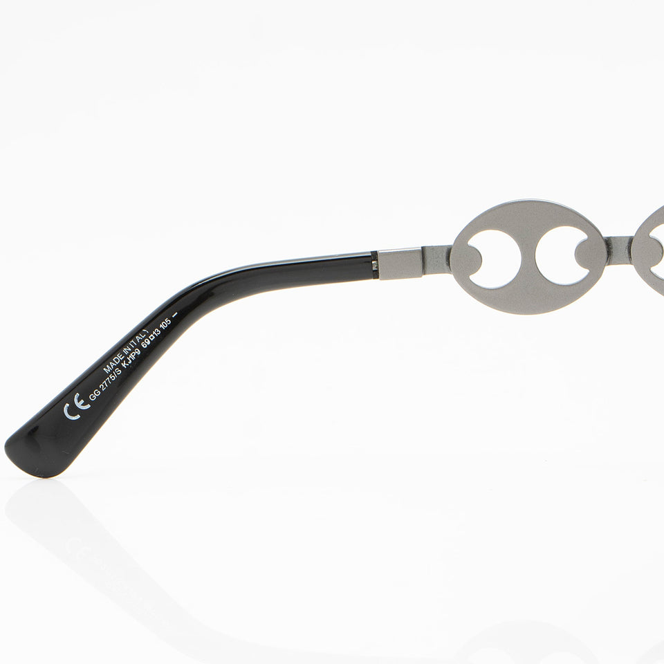 Gucci Marina Chain Wrap Aviator Sunglasses
