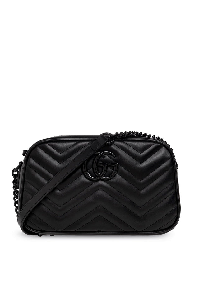 Gucci GG MARMONT CALFSKIN LEATHER SHOULDER BAG