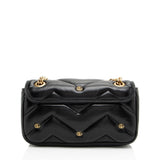 Gucci Matelasse Leather GG Marmont GG Studded Small Flap Bag