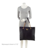 Gucci Matelasse Leather GG Marmont Large Chain Tote