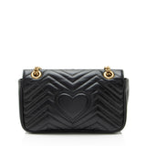 Gucci Matelasse Leather GG Marmont Medium Flap Bag