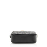 Gucci Matelasse Leather GG Marmont Mini Camera Bag