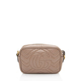 Gucci Matelasse Leather GG Marmont Mini Camera Bag