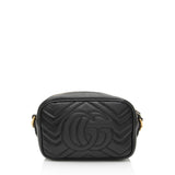 Gucci Matelasse Leather GG Marmont Mini Camera Bag