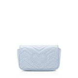Gucci Matelasse Leather GG Marmont Mini Flap Bag