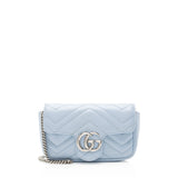 Gucci Matelasse Leather GG Marmont Mini Flap Bag