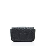 Gucci Matelasse Leather GG Marmont Mini Flap Bag