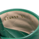 Gucci Matelasse Leather GG Marmont Slides - Size 5 / 35