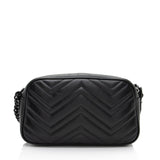 Gucci Matelasse Leather Monochrome GG Marmont Small Camera Bag
