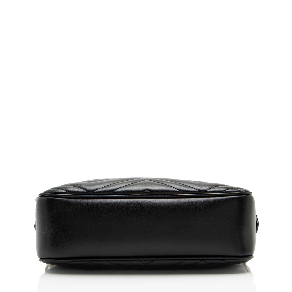 Gucci Matelasse Leather GG Marmont Small Camera Bag
