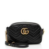 Gucci Matelasse Leather GG Marmont Small Camera Bag