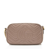 Gucci Matelasse Leather GG Marmont Small Camera Bag