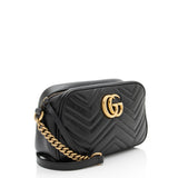 Gucci Matelasse Leather GG Marmont Small Camera Bag