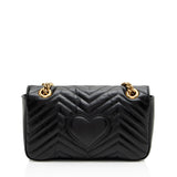 Gucci Matelasse Leather GG Marmont Medium Flap Bag