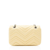 Gucci Matelasse Leather GG Marmont Small Flap Bag
