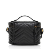 Gucci Matelasse Leather GG Marmont Small Vanity Top Handle