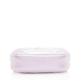 Gucci Matelasse Padded Iridescent Leather GG Marmont Small Camera Bag
