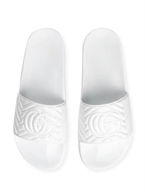 Gucci GG MATELASSÃ SLIDE SANDAL