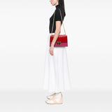 Gucci Medium Bicolor Leather Padlock Shoulder Bag