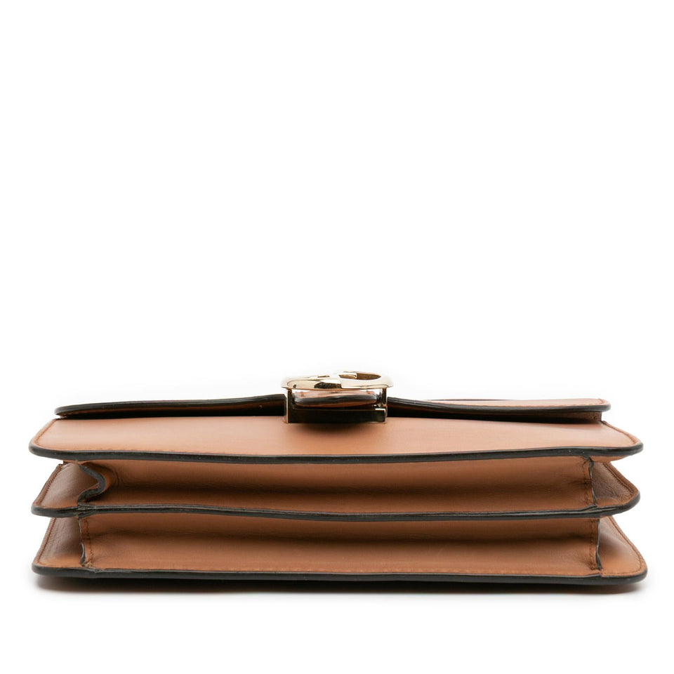 Gucci Medium Calfskin 1973 Flap Shoulder Bag