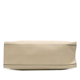 Gucci Medium Calfskin Bamboo Daily Shopper Satchel