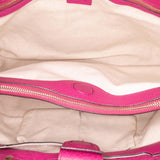 Gucci Medium Calfskin Bamboo Shopper Satchel