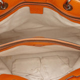 Gucci Medium Calfskin Bamboo Shopper Satchel