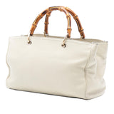 Gucci Medium Calfskin Bamboo Shopper Satchel