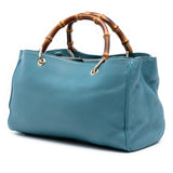 Gucci Medium Calfskin Bamboo Shopper Satchel