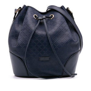 Gucci Medium Calfskin Bright Diamante Bucket