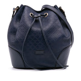 Gucci Medium Calfskin Bright Diamante Bucket