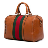 Gucci Medium Calfskin Web Joy Boston Bag