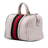Gucci Medium Calfskin Web Joy Boston Bag