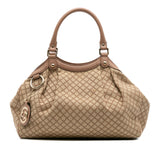 Gucci Medium Diamante Canvas Sukey Tote