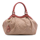 Gucci Medium Diamante Canvas Sukey Tote