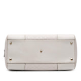 Gucci Medium Diamante Leather Boston Bag
