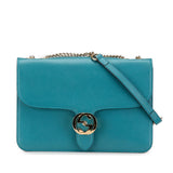 Gucci Medium Dollar Calfskin Interlocking G Crossbody