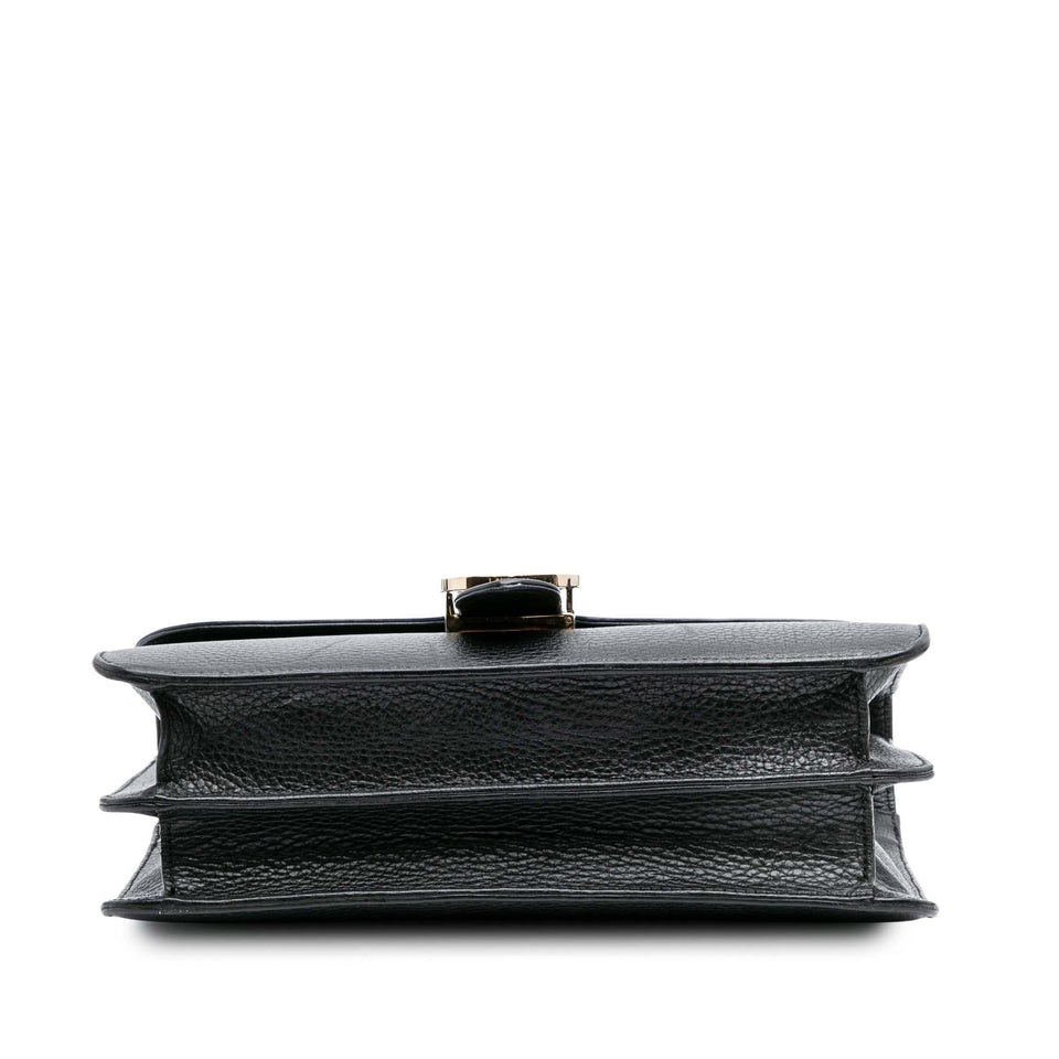 Gucci Medium Dollar Calfskin Interlocking G Crossbody