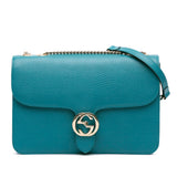 Gucci Medium Dollar Calfskin Interlocking G Crossbody